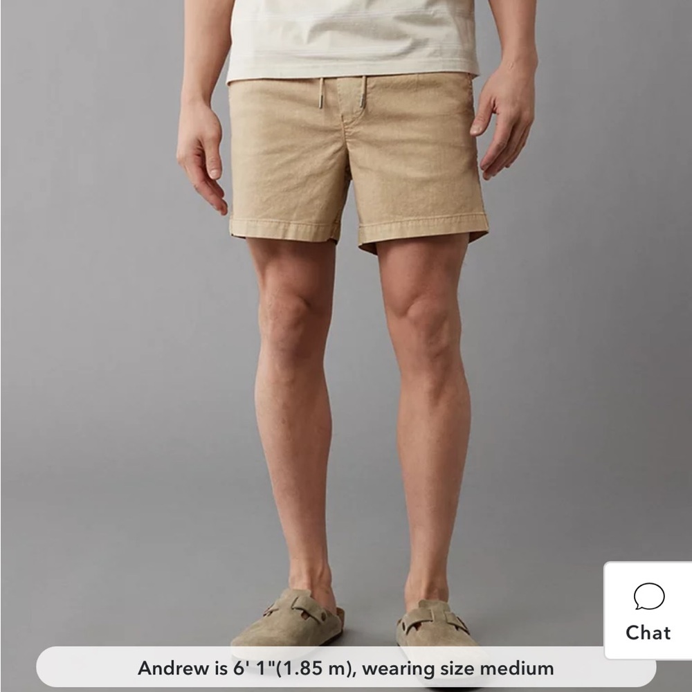 American Eagle 5.5” Athletic Fit Lived-In Trekker Short